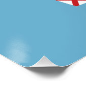 Internationaler Signalkodex Alphabet Poster (Ecke)