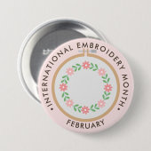 Internationaler Stickertag Button (Vorne & Hinten)