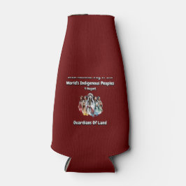 Internationaler Tag der autochthonen Bevölkerungsg Flaschenkühler