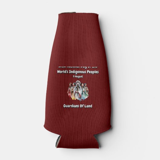 Internationaler Tag der autochthonen Bevölkerungsg Flaschenkühler (Vorderseite)