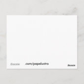 Internationaler Tag der diabolischen Frauen Postkarte (Rückseite)