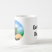 Internationaler Tag der Erde Kaffeetasse (Mittel)