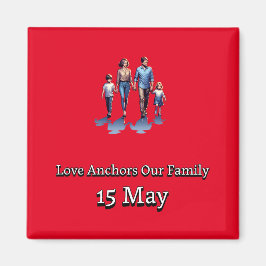 Internationaler Tag der Familien Magnet