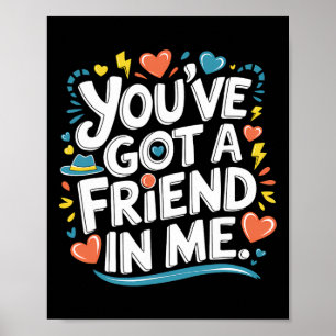 Internationaler Tag der Freundschaft Du hast einen Poster