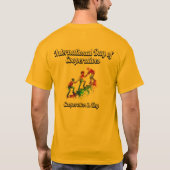 Internationaler Tag der Genossenschaften. T-Shirt (Rückseite)