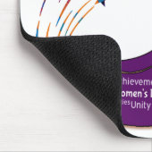 Internationaler Tag der Inspirierten Frauen Mousepad (Ecke)