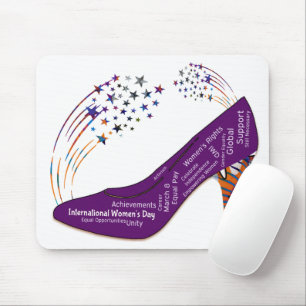 Internationaler Tag der Inspirierten Frauen Mousepad