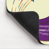 Internationaler Tag der Inspirierten Frauen Mousepad (Ecke)