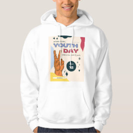 Internationaler Tag der Jugend, 12. August, Hoodie