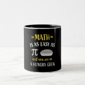 Internationaler Tag der Mathematik Zweifarbige Tasse (Mittel)