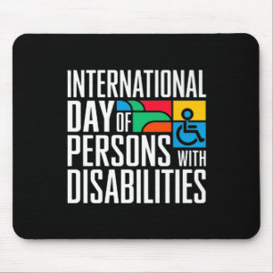 Internationaler Tag der Menschen mit Behinderungen Mousepad