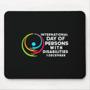Internationaler Tag der Menschen mit Behinderungen Mousepad