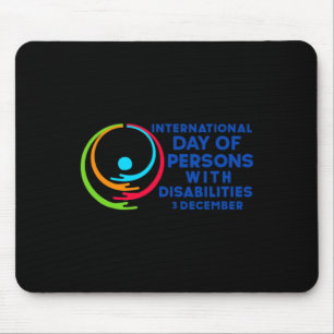 Internationaler Tag der Menschen mit Behinderungen Mousepad