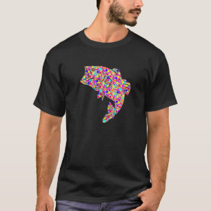 Internationaler Tag der Punkte Farbiger Punktfisch T-Shirt