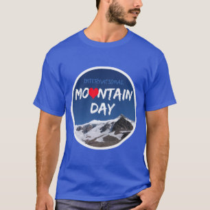 Internationaler Tag des Berges Werbeartikel T-Shirt