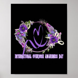 Internationaler Tag des Bewusstseins für Überdosie Poster