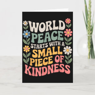 Internationaler Tag des Friedens inspiriert Weltta Karte