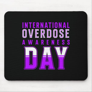 Internationaler Tag des Gedenkens an verstorbene D Mousepad