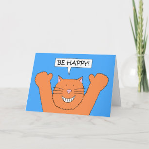 Internationaler Tag des Glücks März 20. Karte