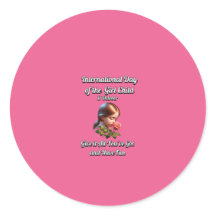 Internationaler Tag des Mädchens. Spaß haben