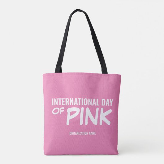 Internationaler Tag des Rosa Tasche (Rückseite)