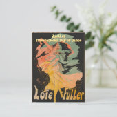 Internationaler Tag des Tanzes - Moderne Tanzkunst Postkarte (Stehend Vorderseite)