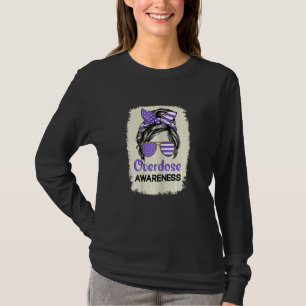 Internationaler Tag gegen Überdosierung 2022 Lila T-Shirt