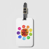 Internationaler Tag Gepäckanhänger (Vorderseite Vertikal)