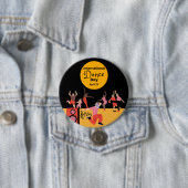 Internationaler Tanztag | Welttanztag Button (Beispiel)