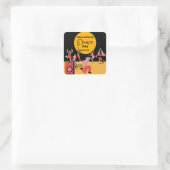 Internationaler Tanztag | Welttanztag Quadratischer Aufkleber (Tasche)