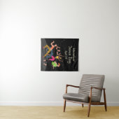 Internationaler Tanztag | Welttanztag Wandteppich (Beispiel (Horizontal))