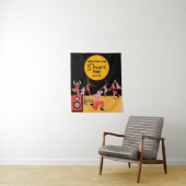 Internationaler Tanztag | Welttanztag Wandteppich (Beispiel)