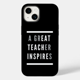 Internationaler Teachers Day Eat Teach Inspiriert Case-Mate iPhone 14 Hülle