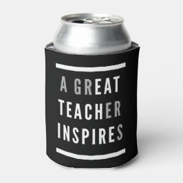 Internationaler Teachers Day Eat Teach Inspiriert Dosenkühler