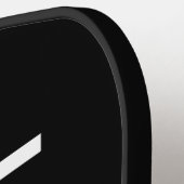 Internationaler Teachers Day Eat Teach Inspiriert Pickleball Schläger (Linke Seite)