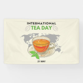 Internationaler Teetag Banner