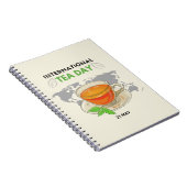 Internationaler Teetag Notizblock (Rechte Seite)