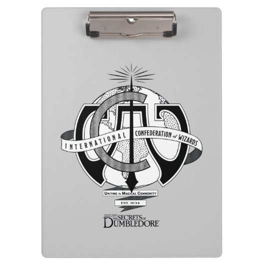 Internationaler Verband der Wizards-Logos Klemmbrett (Vorderseite)