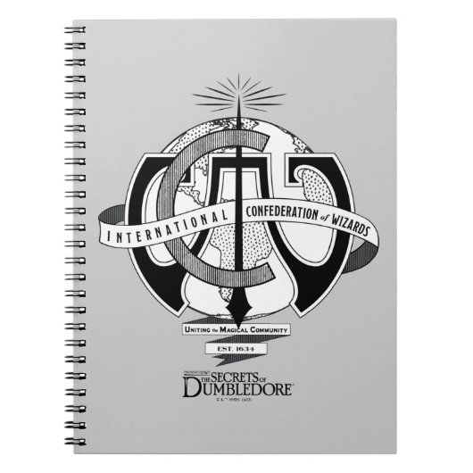 Internationaler Verband der Wizards Notizblock (Vorderseite)