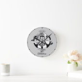 Internationaler Verband der Wizards Runde Wanduhr (Zuhause)