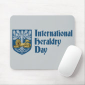 Internationaler Wappenkunde-Tag Mousepad (Mit Mouse)