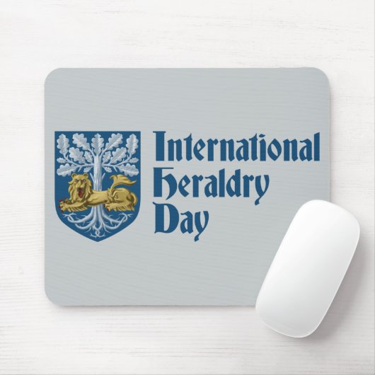 Internationaler Wappenkunde-Tag Mousepad (Mit Mouse)