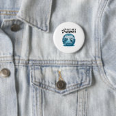 Internationaler Weltreisender Jet-Set-Träumer Reis Button (Beispiel)