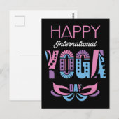 Internationaler Yogatag Postkarte (Vorne/Hinten)