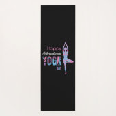 Internationaler Yogatag Yogamatte (Rückseite)