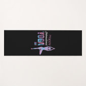Internationaler Yogatag Yogamatte (Vorderseite (Horizontal))
