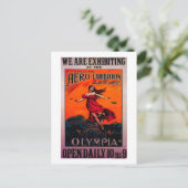 Internationales Aero Expo Vintage Poster Postkarte (Stehend Vorderseite)