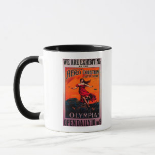 Internationales Aero Expo Vintage Poster Tasse