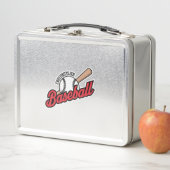 Internationales Baseball-Day-Logo Metall Brotdose (Beispiel)