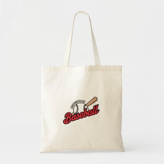 Internationales Baseball-Day-Logo Tragetasche (Vorne)